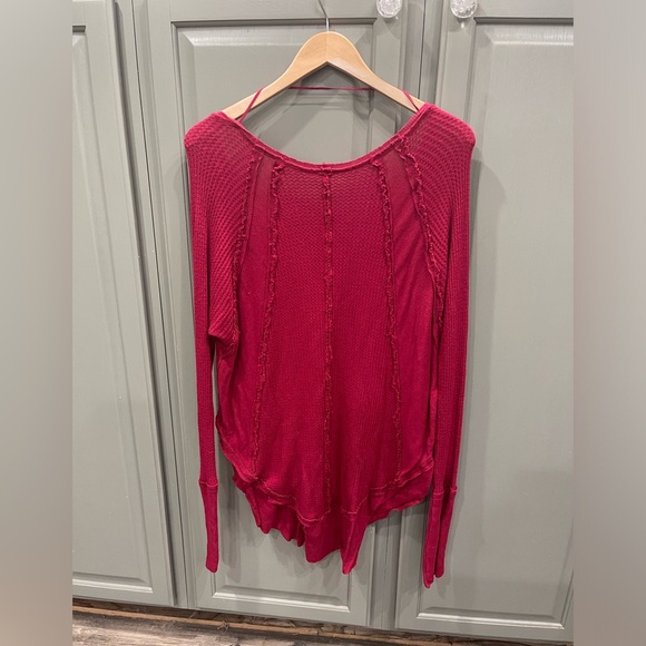 We The Free Waffle Tunic Long Sleeve - Picture 3 of 4